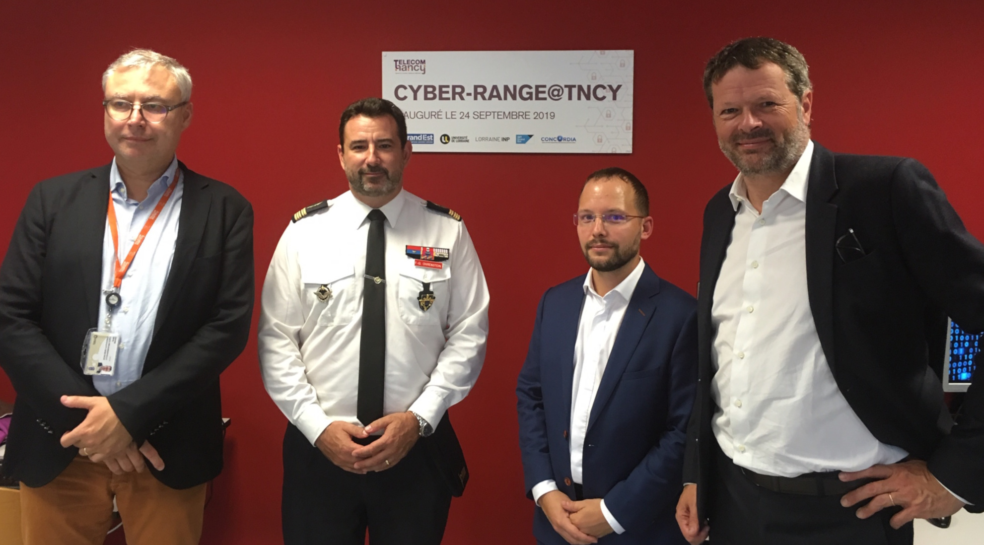 TELECOM Nancy : Inauguration du Cyber Range HNS PLATFORM